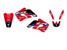 Blackbird Racing Dream 5 Graphic Kit Black/Red/White Honda CR 125 R 2000-2001