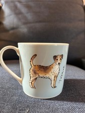 Waitrose Home Mug Blue Terrier