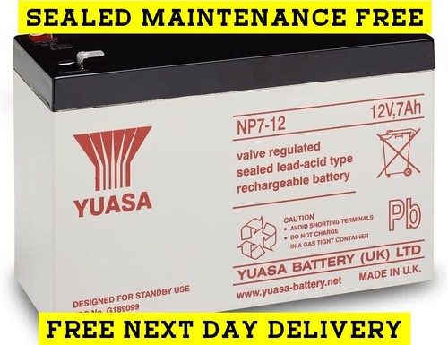 Genuine yuasa volt - genuine, 7ah