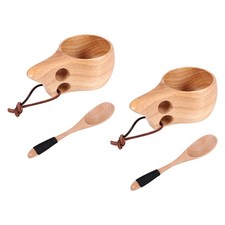 2Pack Nordic  Wooden Cup Kuksa