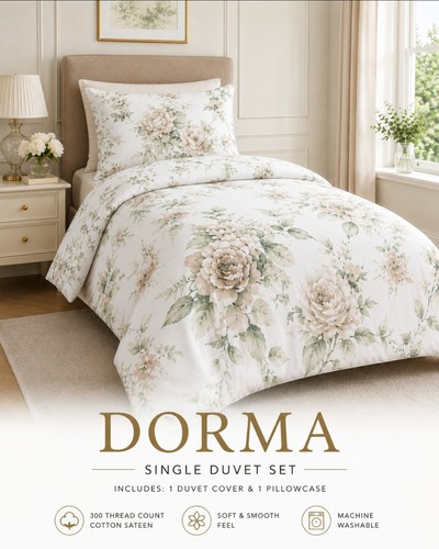 Dorma single white green - dorma,