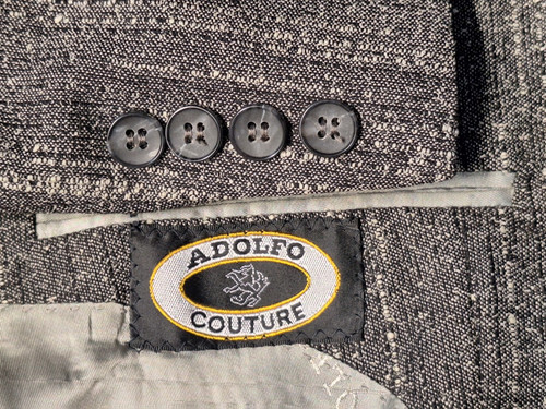 Adolfo couture mens 38r - couture,