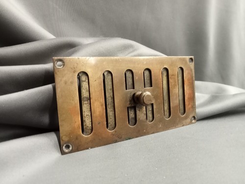 Air vent aged brass - brass, hit