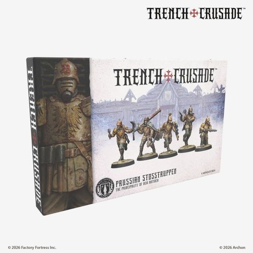 Prussian stosstruppen trench - -,