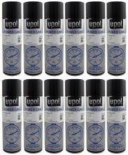 12 X U-POL POWER CAN AEROSOLS 500ML UPOL SPRAY PAINT RATTLE CANS - GLOSS BLACK