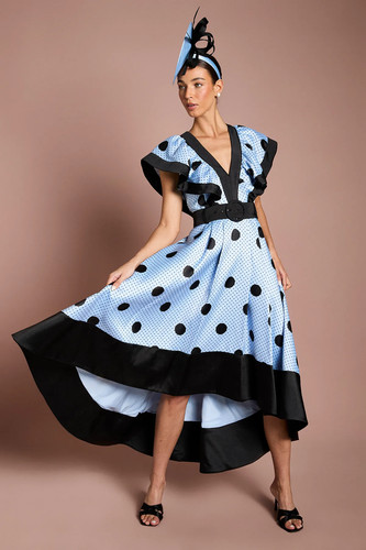 Coast blue fit flare dress - coast,