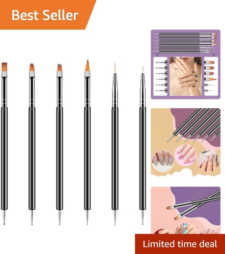 6pcs nail art dotting - nail,