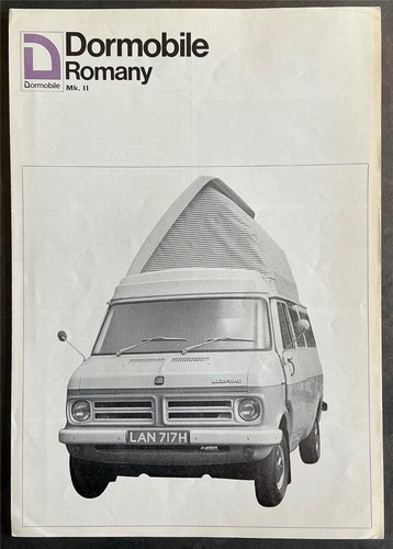 Bedford dormobile romany mk - romany,