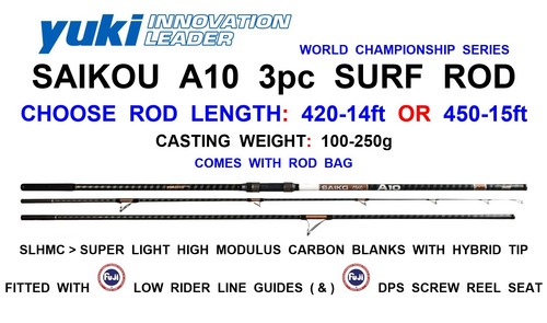 Yuki saiko a10 surf rod - a10,
