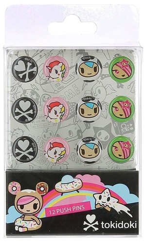 Tokidoki push pins - push,