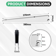 Adjustable Twin Slot Shelving
