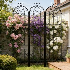 3X Metal Garden Trellis