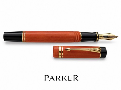 Parker duofold orange solid - parker,