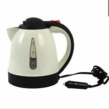ELECTRIC CAR 24V  KETTLE TRAVEL CAMPING CARAVAN BOILING WATER SOCKET TEA COFFEE