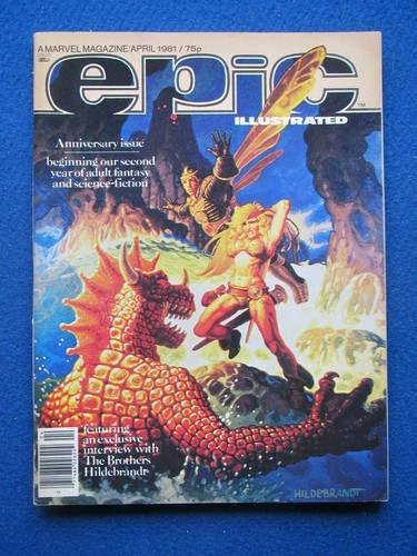 Epic illustrated a marvel - -,