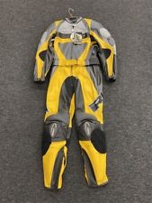 Richa Ladies 2 Piece Motorcycle Leather Suit - Yellow/Silver - Various Sizes