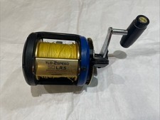 SHIMANO TLD- 2 SPEED 50 L.R.S A FISHING REEL WORKING RIGHT HAND
