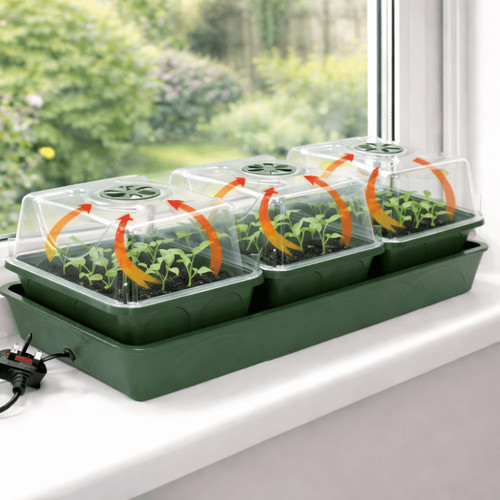 Electric self watering heated - electric,