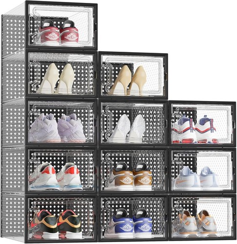 Stackable foldable boxes - 12,