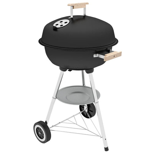 Portable round kettle charcoal - portable,