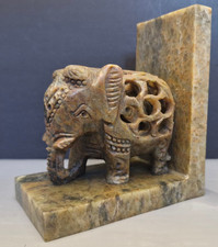 Hand Carved Soapstone Elephant