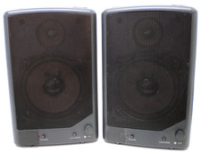 POWERED SPEAKERS,  2-WAY / 20WATT RMS, INCL POWER SUPPLIES & CONNECTING CABLES