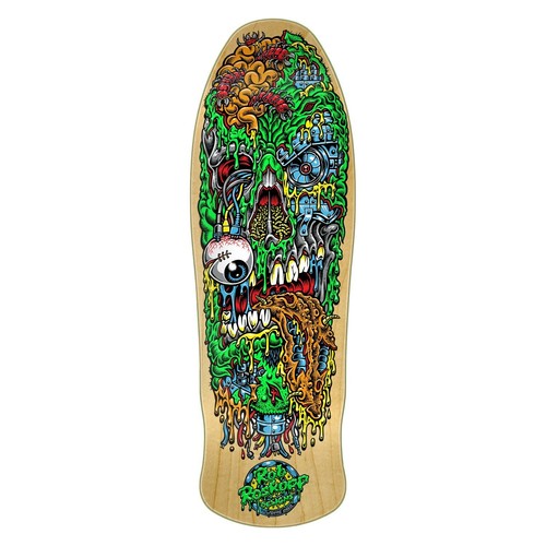 Santa cruz skateboard deck - santa,