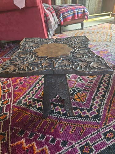 Antique small carved - small,