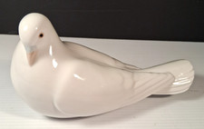 Vintage White Porcelain Dove