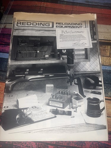 Redding reloading equipment - reloading,