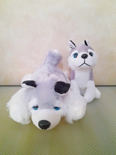 Husky dog soft toy - husky, 2