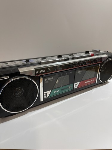 Aiwa double stereo - , cassette