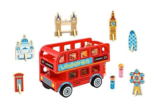 Wooden london bus 10 - london,