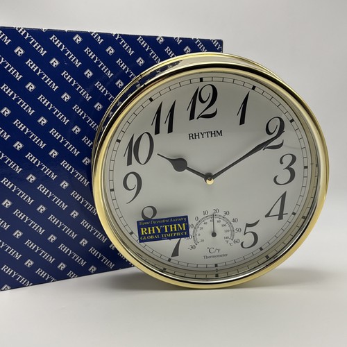 Rhythm wall clock with - rhythm,
