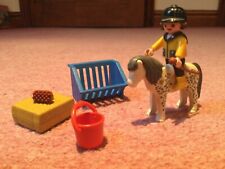 Vintage Playmobil Complete Set 3119 Pony Rider - Girl on Horse