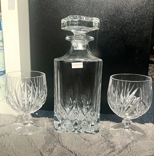 Royal doulton lead crystal set - doulton,