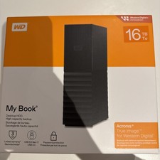 Western Digital My Book 16TB Desktop External HDD With Password PROTECTION-USB3