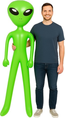 Nflatable alien 170cm - (5ft, 7in