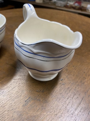 Vintage milk jug and suger - milk,