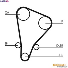 TIMING BELT CT521 FOR TOYOTA