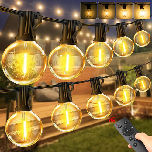 String outdoor festoon garden - festoon,