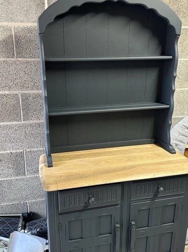 Vintage priory handpainted oak - vintage,