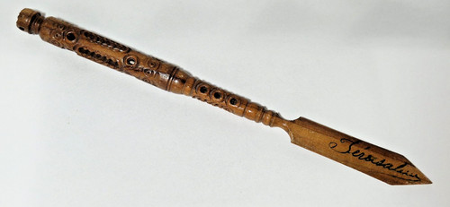Antique carved wood stanhope - antique,