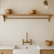 DIY Butt & Bead Wall Panelling