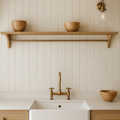 Diy butt bead wall panelling - bead,