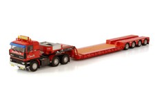 WSI FOR DAF 3600 6X4 LOW LOADER I EURO 4 AXLE CAPELLE 1/50 DIECAST Truck Model