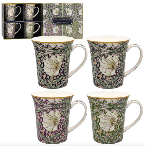Set fine china mugs - 4,