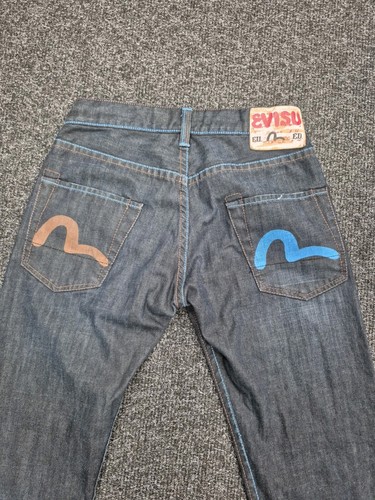 Vintage evisu salvege jeans - vintage,