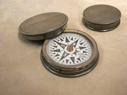 Victorian brass cased