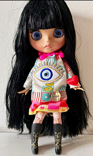 Factory blythe customised ooak - blythe,